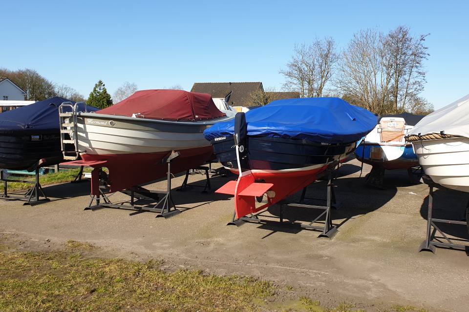 Winterstalling in Jachthaven
